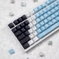 104+19 / 28 Full PBT Dye-subbed Keycaps Set for Cherry MX Keyboard Yuki-Onna / Zashiki-warashi / Snow Mountain